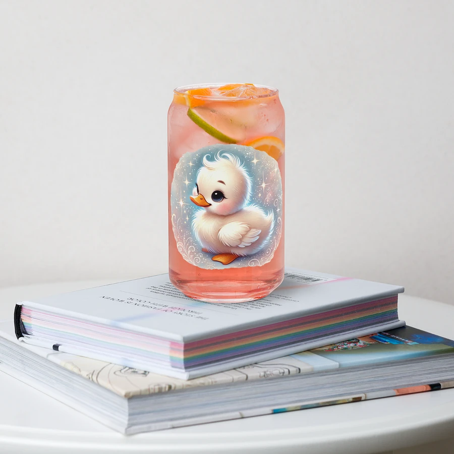 Baby Duckling Glass with Optional Bamboo Lid and Straw product image (25)