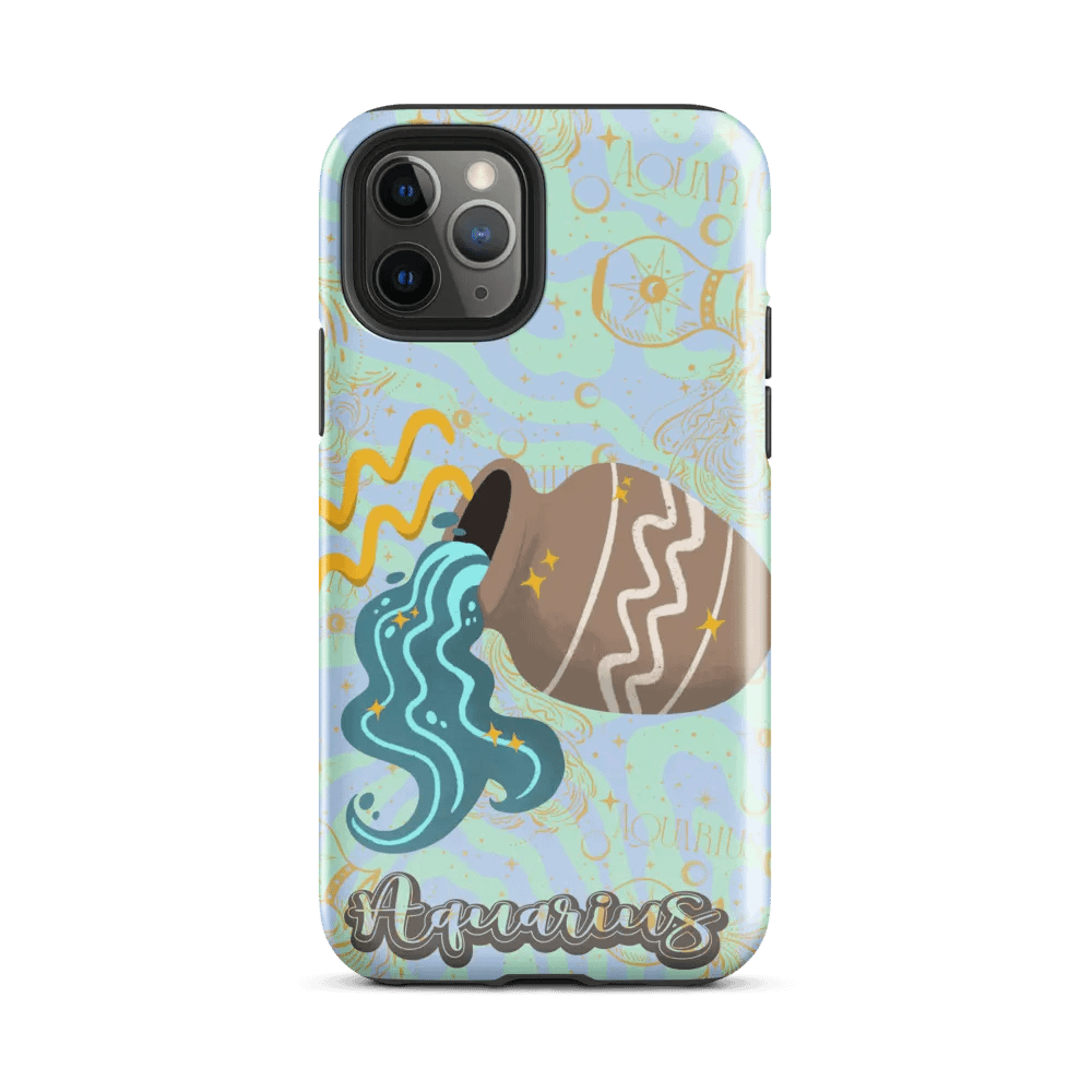 Aquarius Flow Tough iPhone® Case product image (2)