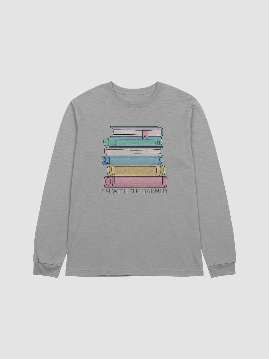 I'm With the Banned Book Stack Long Sleeve T-Shirt product image (1)