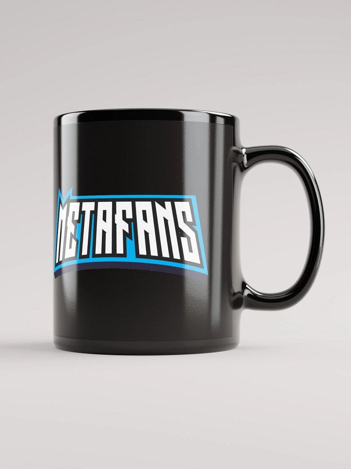 MetaFans Black Mug product image (2)