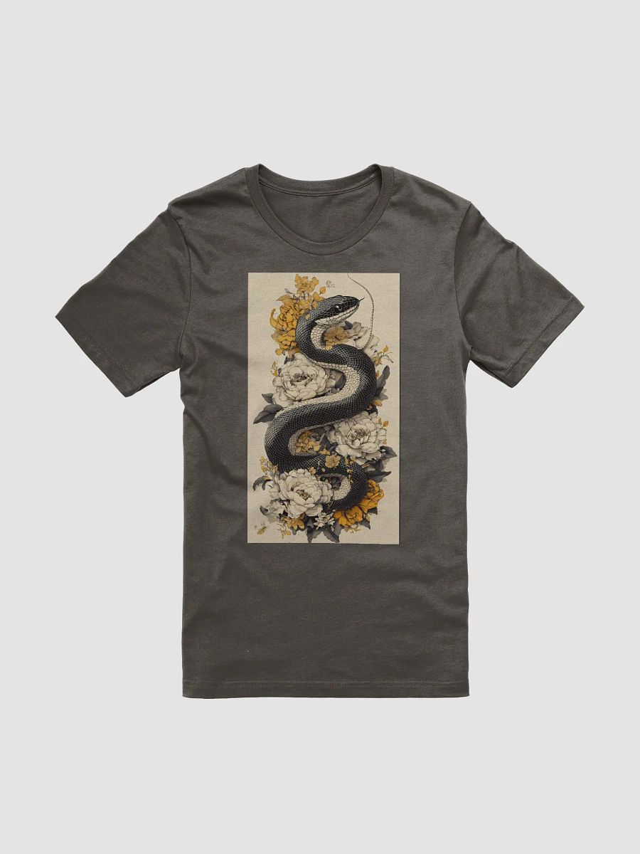 Yellow and White Floral Snake Supersoft Tee product image (3)