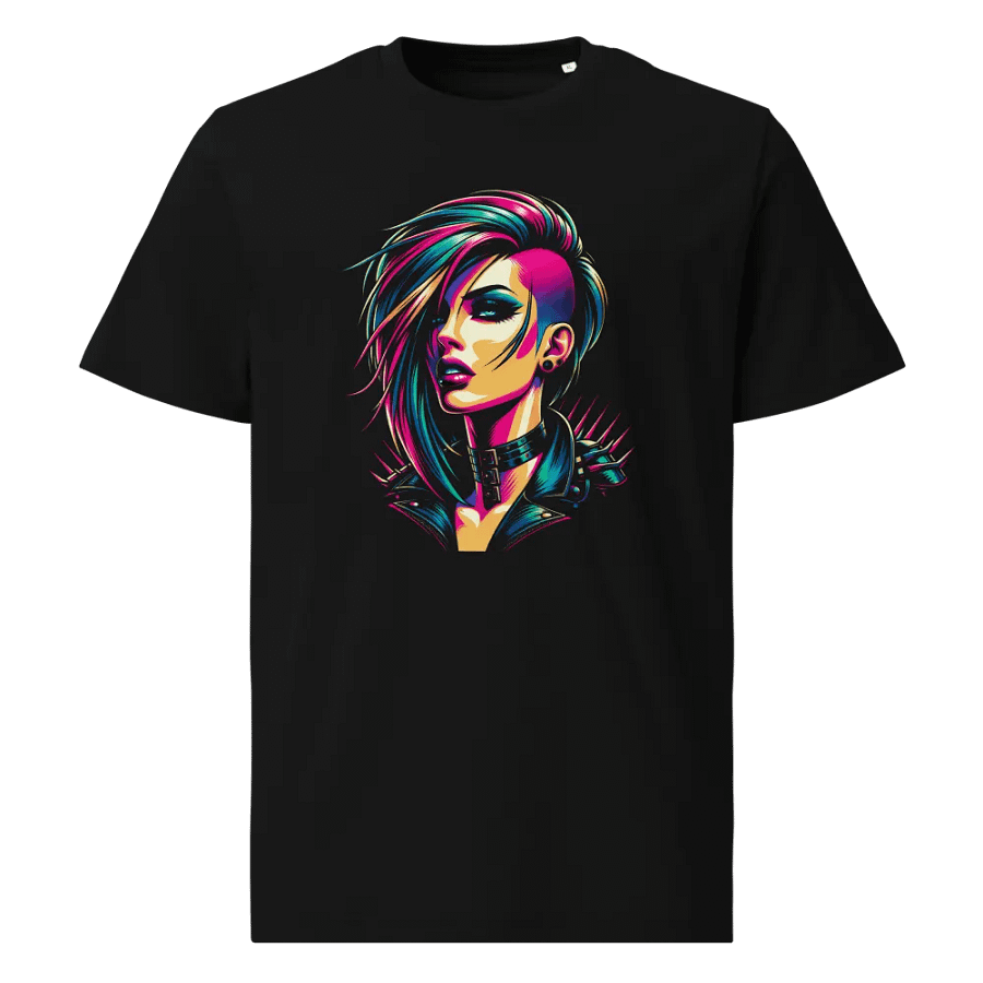 Cyberpunk Rebel Woman Tee product image (1)