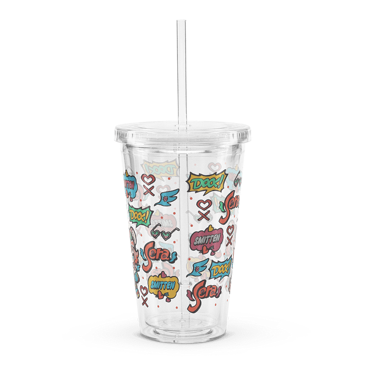 Smitten clear tumbler product image (1)