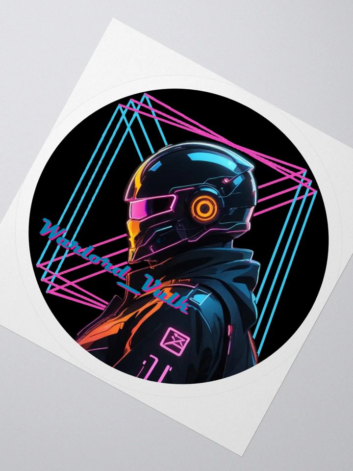 Cyber Racer Sticker product image (3)