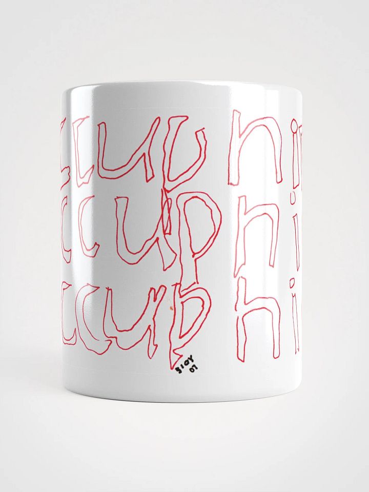 Hiccup White Glossy Mug product image (1)