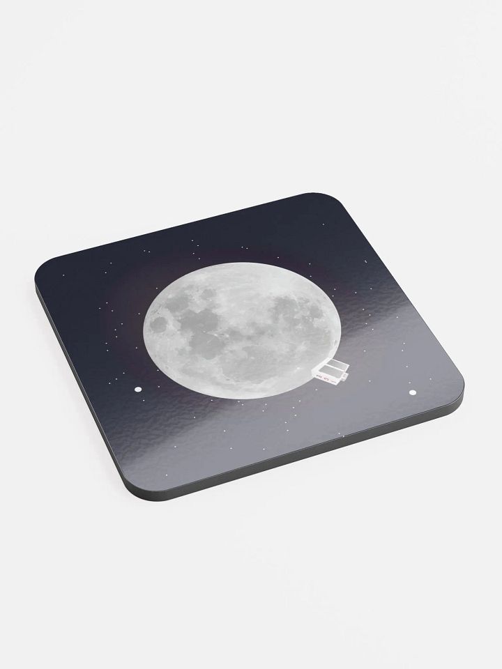 Clavius - Glossed Cork Coaster product image (1)