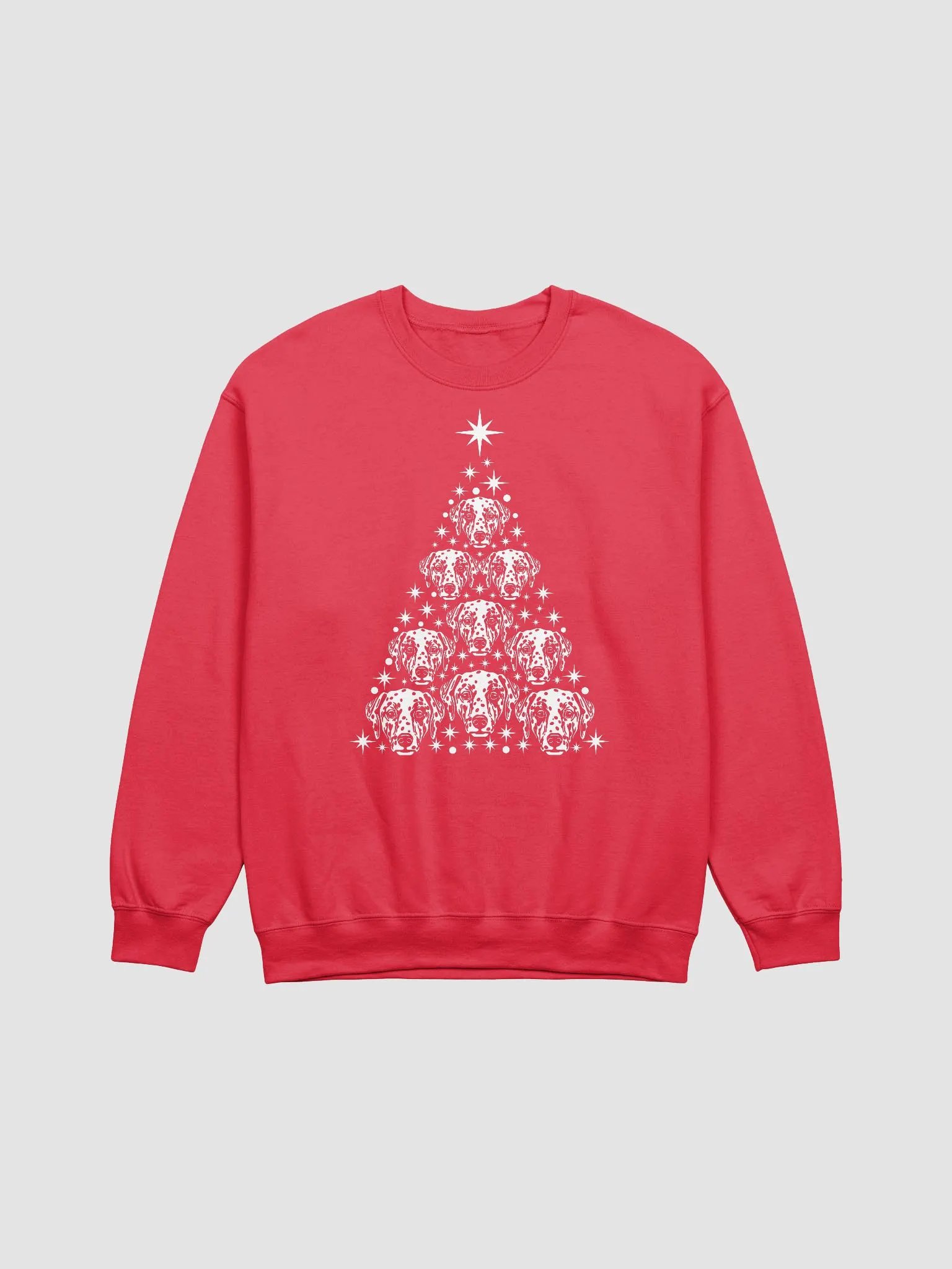 Dalmatian Christmas Tree Sweatshirt Design for Dalmatian Paw-rents product image (23)