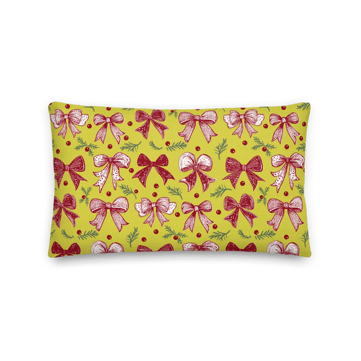 Festive Bows All-Over Print Pillow product image (5)