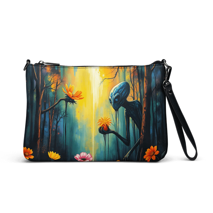 premium Faux leather Ethereal Forest Dream All-Over Print Crossbody Bag product image (1)