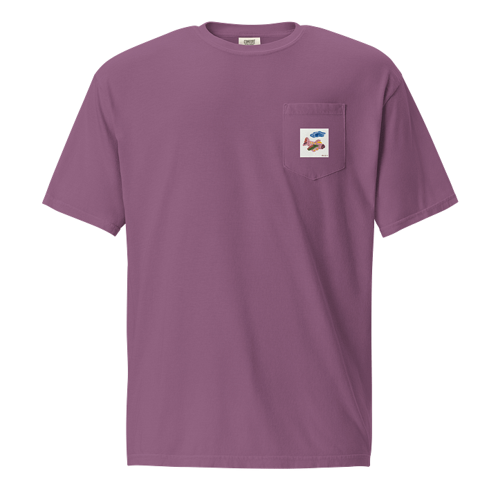 Kid Airplane (Comfort Colors Unisex Garment-Dyed Pocket T-Shirt) product image (5)