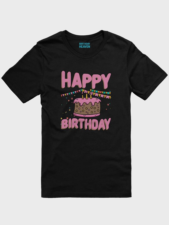 Happy Birthday (Chocolate Cake) T-Shirt product image (2)