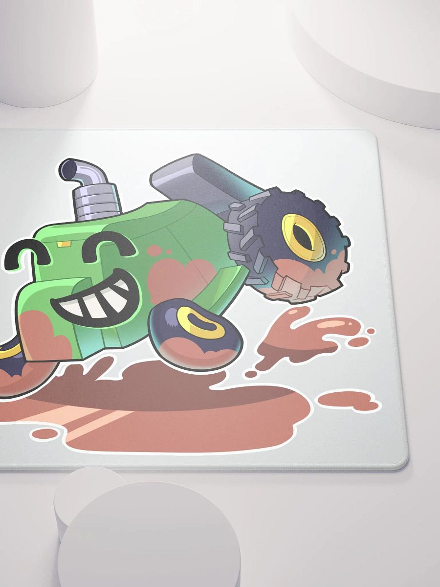 Tracty Playing in Mud - Gaming Mousepad product image (5)