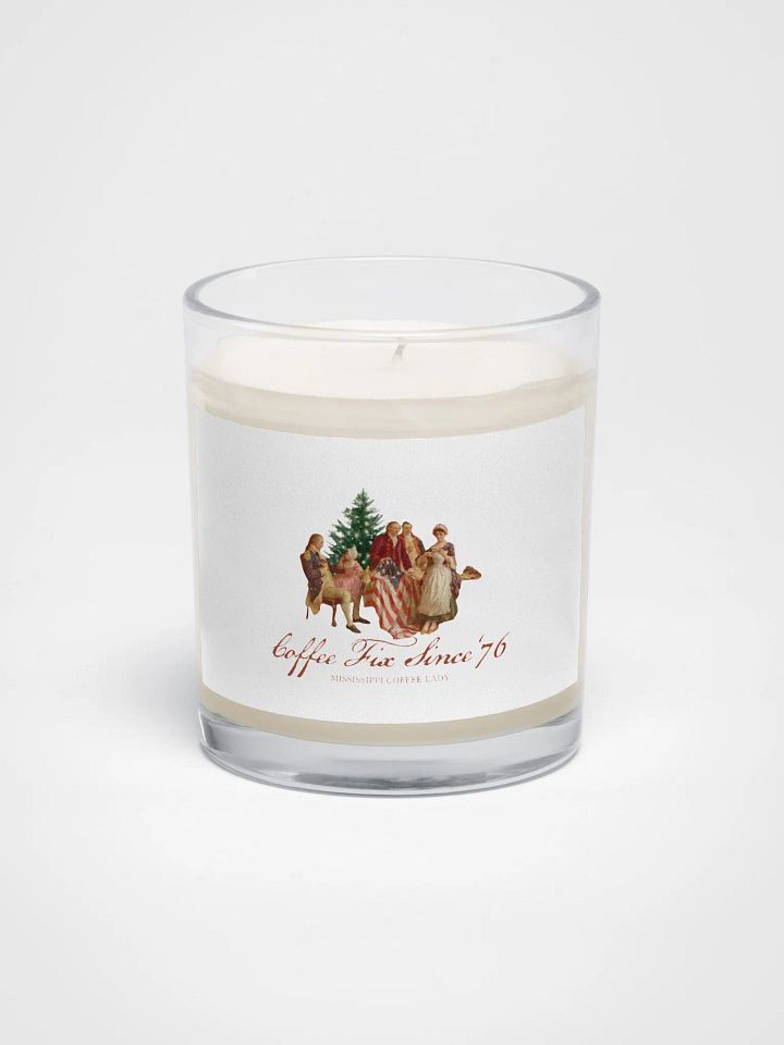 Christmas Coffee Fix Since 76 Candle product image (1)