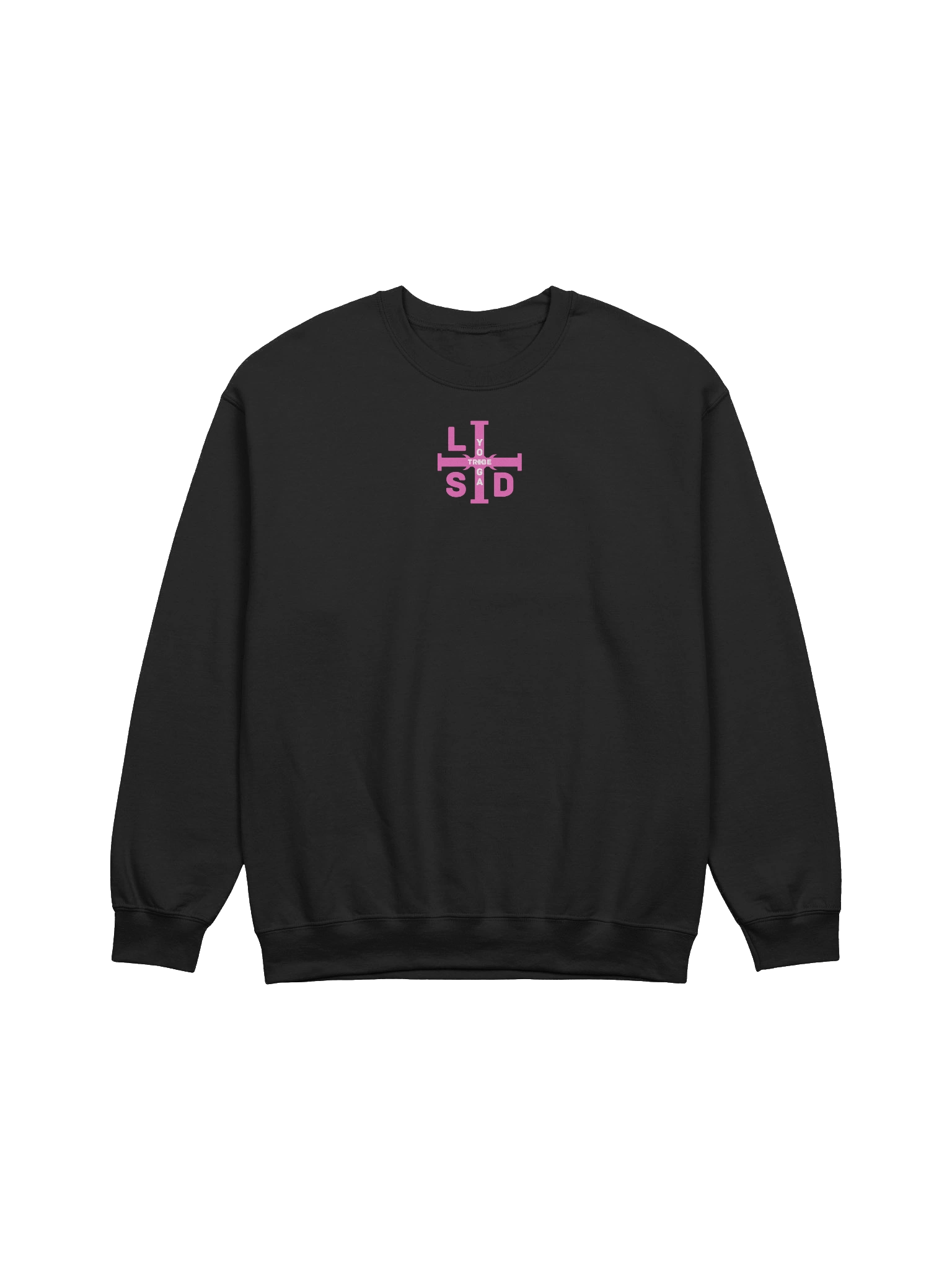 LSD TRIBE "Yoga" Mystic Sweatshirt {Pink Emblem} product image (1)