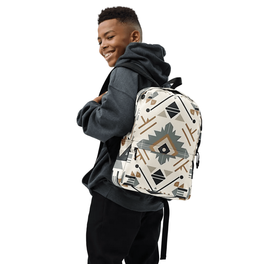 Southwestern Tribal Geometric Backpack product image (1)