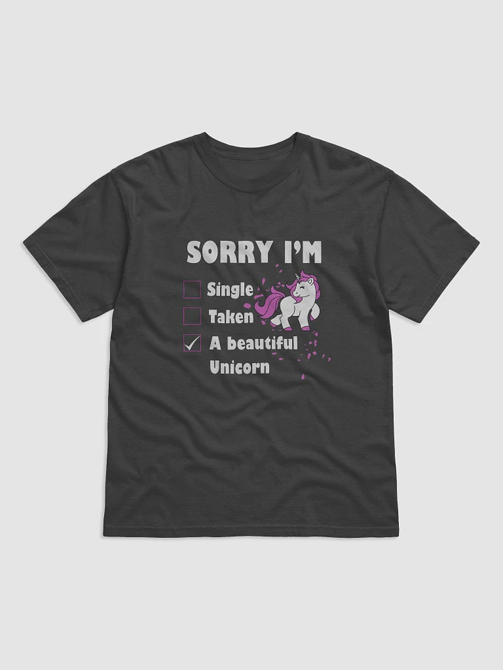Sorry I'm a Beautiful Unicorn - Classic T-Shirt product image (5)