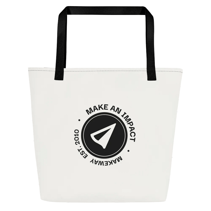 Impact Tote: White product image (2)