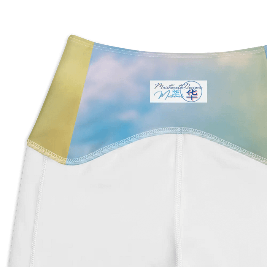 Blur cloud rainbow Design Leggings with Pocket - V10 product image (7)