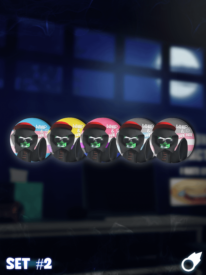 'Patriotic' Whip & Nae Nae Pins [Set #2] product image (1)