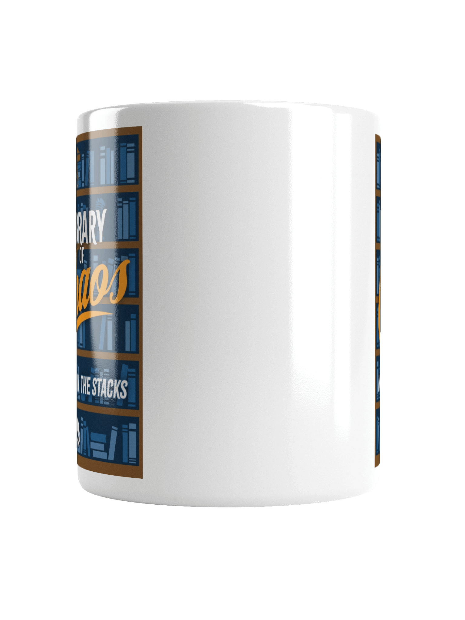 Library of Chaos Mug White product image (6)