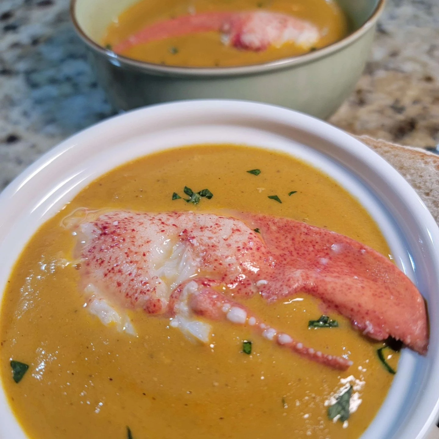 Lobster bisque made live on Twitch at twitch.tv/rustyrhymez
.
.
.
.
.
.
.
.
.
.
#husbandandwife #rustyrhymez #food #foodpics ...