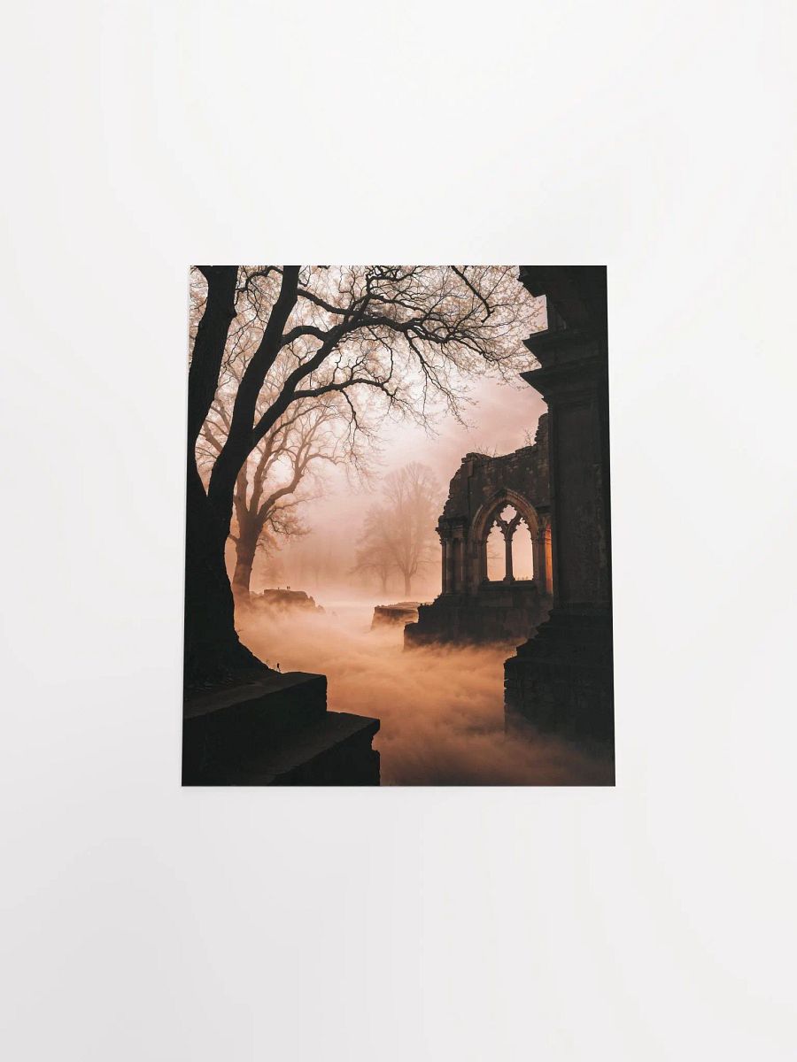 Misty Ruins Matte Poster product image (24)