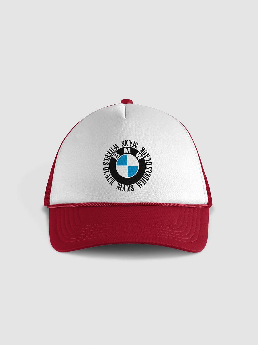 Black Man's Checkered | Foam Trucker Hat product image (1)