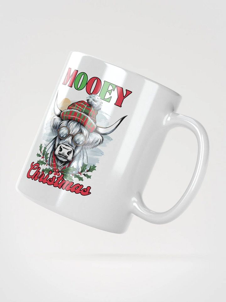 Mooey Christmas White Glossy Mug product image (2)