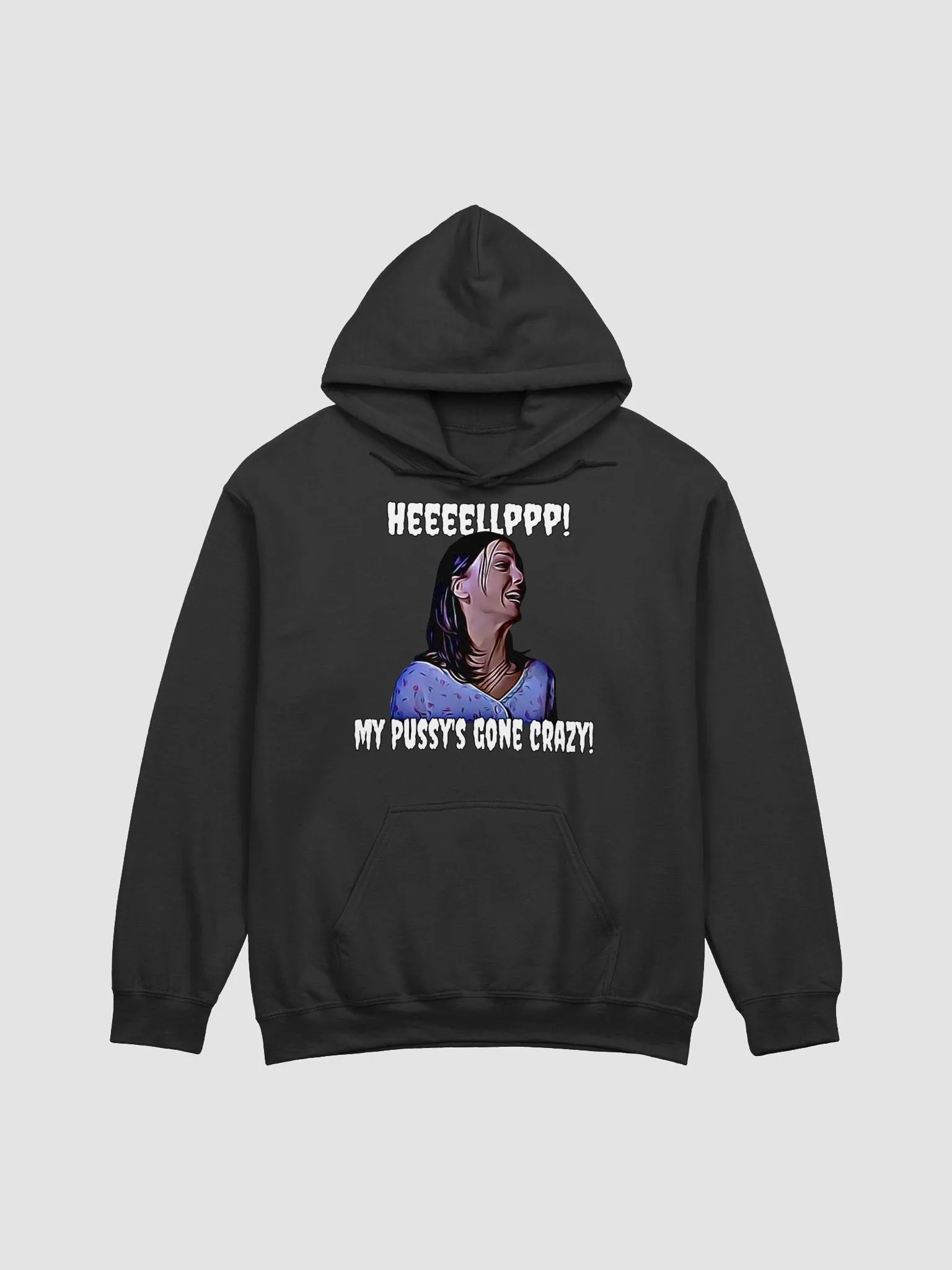 Help! my pussy's gone crazy! Gildan Classic Hoodie product image (1)