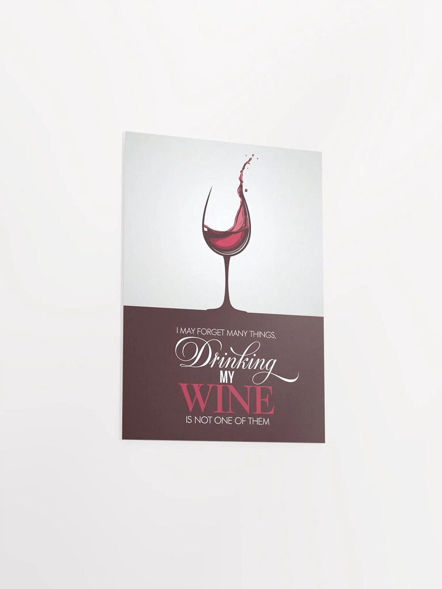 Wine Lovers Poster - Funny Wine Quote for Wine Bar Ideas at Home product image (3)