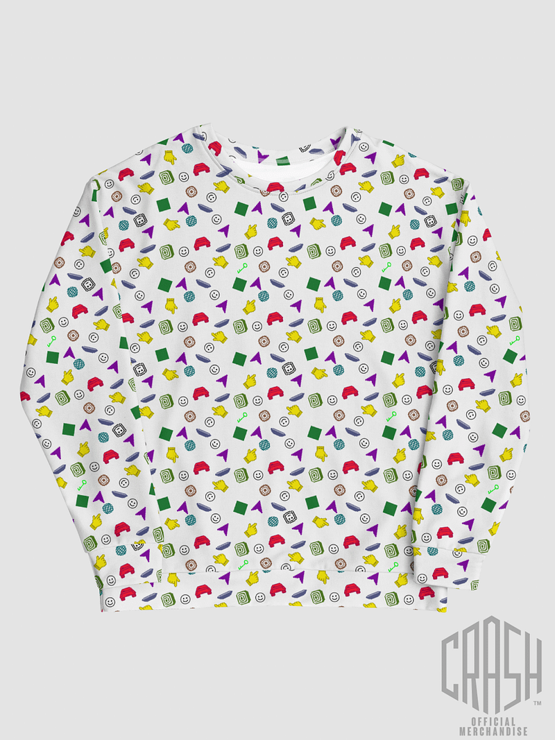 FTG minigame sweatshirt (white)