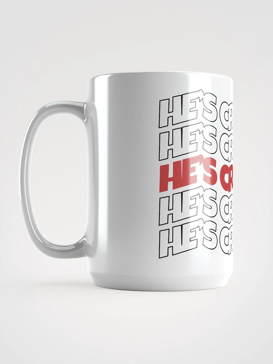 He's cray cray! Mug (red/black) product image (6)