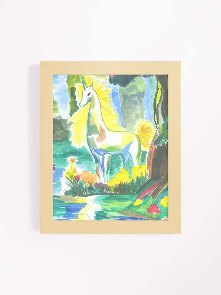 Unicorn In Paradise Framed Print product image (31)