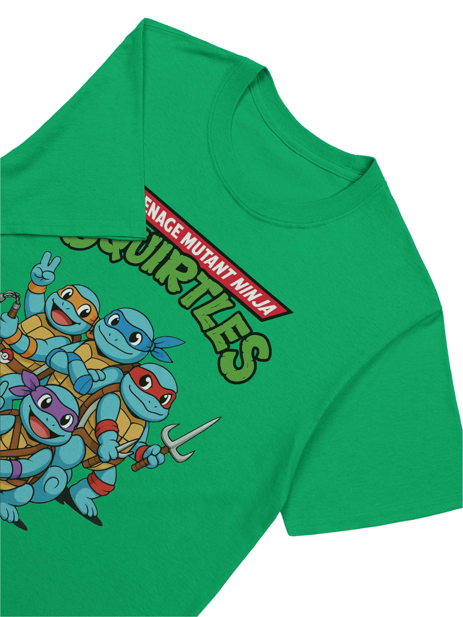 Ninja Squirtles Shirt – TMNT Pokémon Mashup Tee, Retro Cartoon Parody, Squirtle Squad Ninja T-Shirt product image (55)