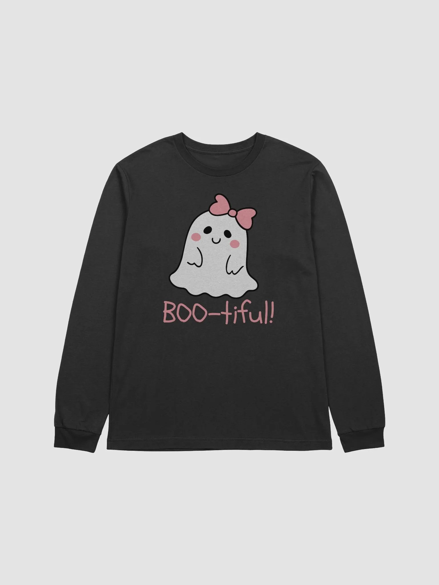 Boo-tiful Ghost Long Sleeve Tee product image (1)