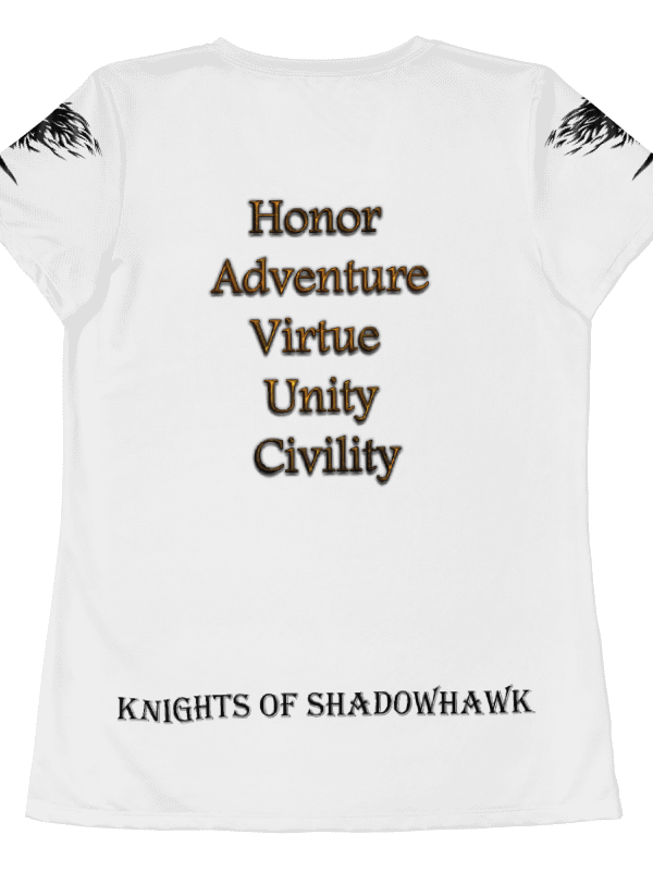 KoS - Women's Athletic T-Shirt (White) product image (2)