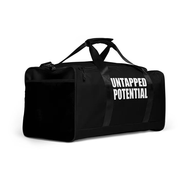 Untapped Potential Black Duffle Bag product image (2)