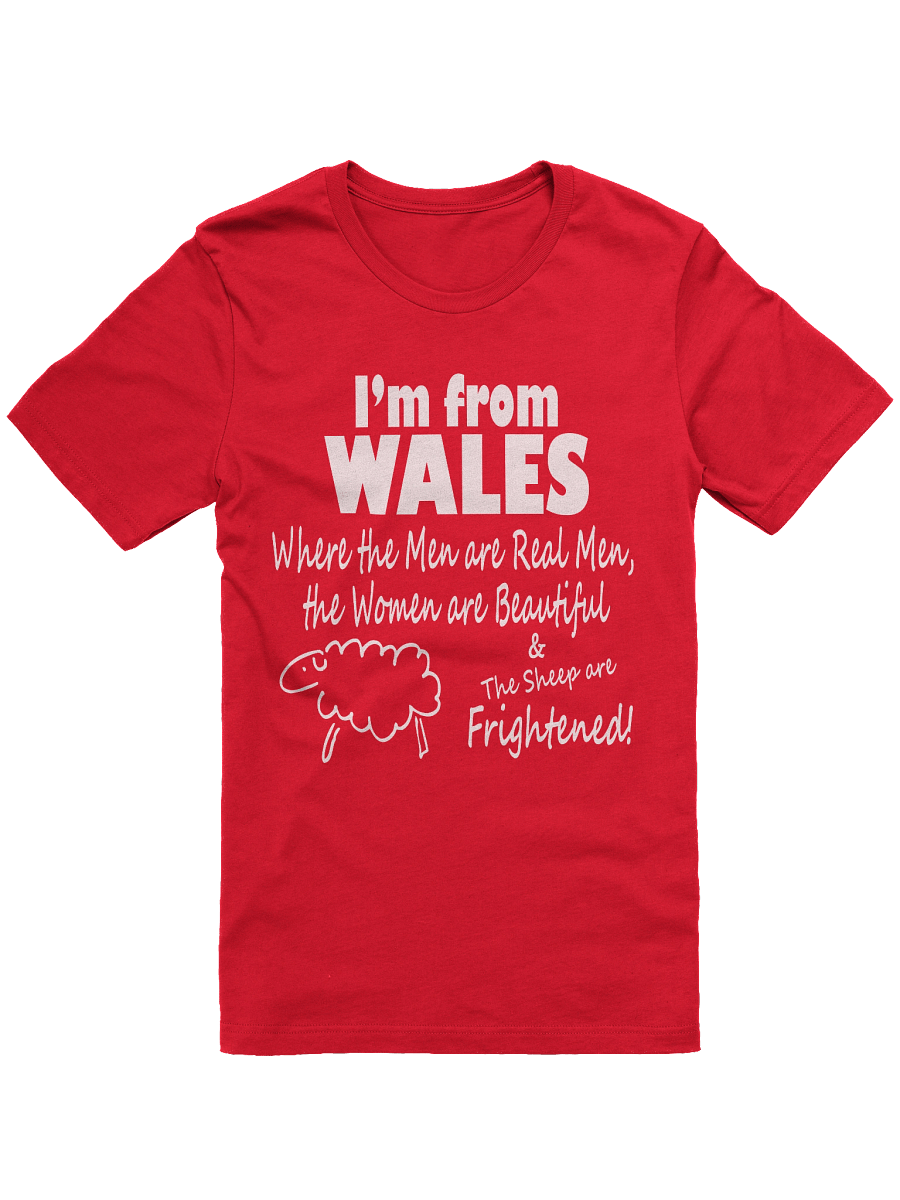 I'm from Wales "Real Men" T-Shirt product image (1)