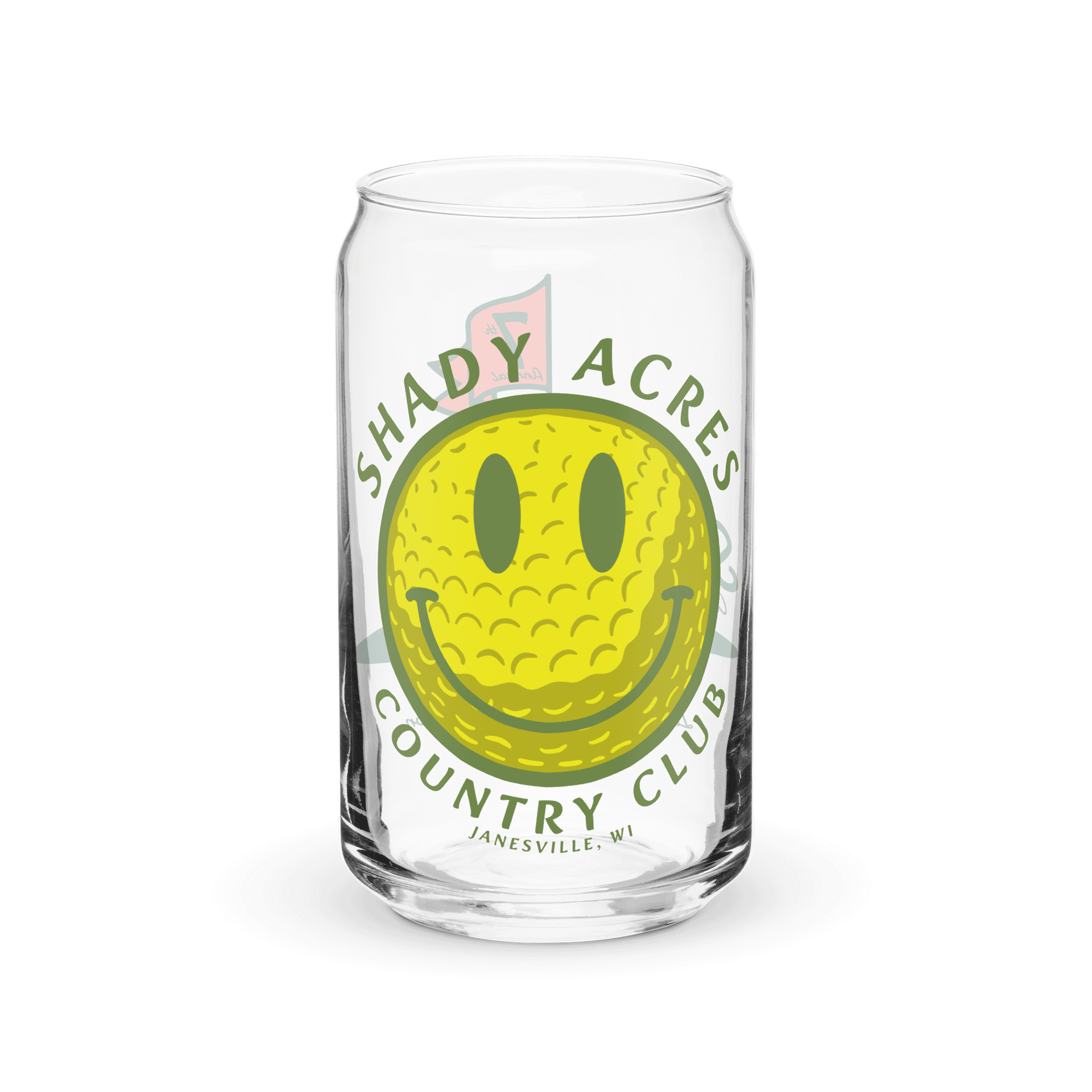 Smiley Golf Classic Can Glass product image (8)