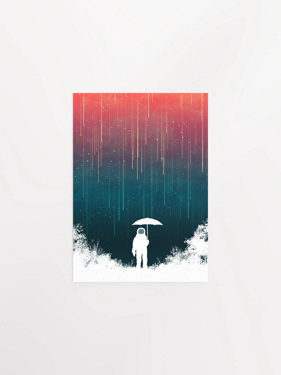 meteor rain art print product image (1)