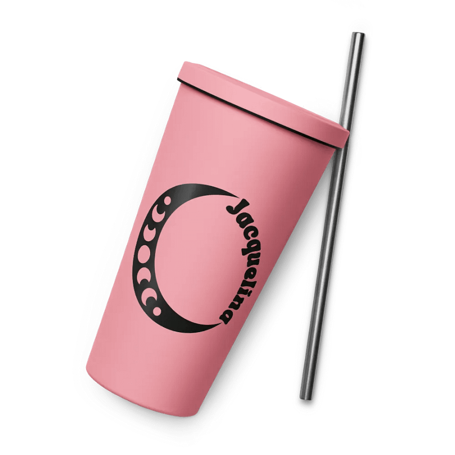 Jacquelina Tumbler With Metal Straw product image (4)