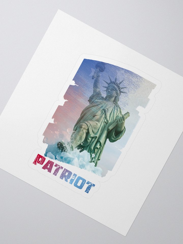 Patriot's Liberty Walk Kiss Cut Stickers product image (2)