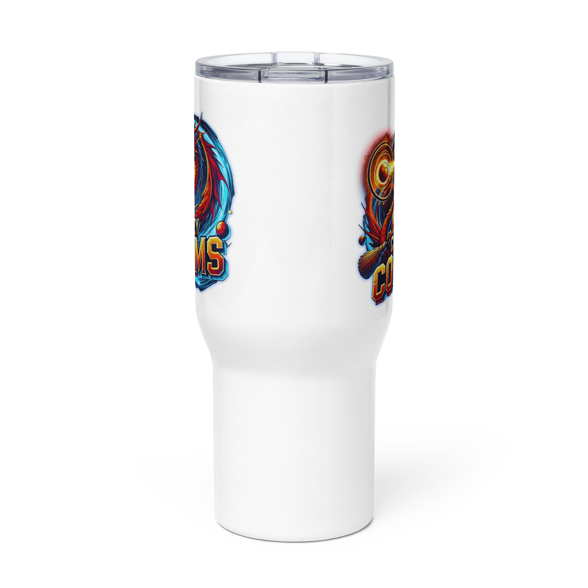 Crazy Comms Team Travel Mug with a Handle product image (3)