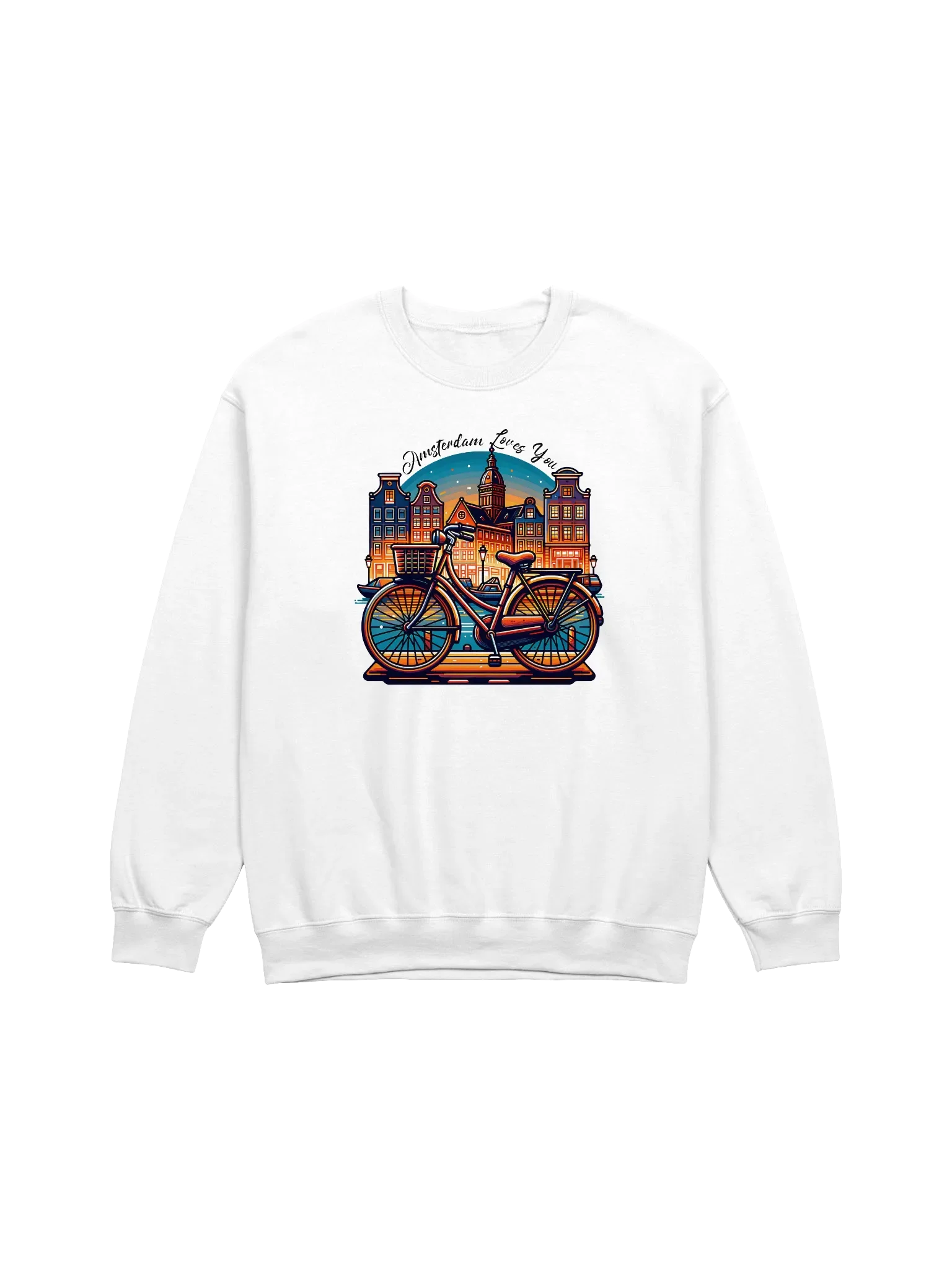 Amsterdam Loves You Classic Sweatshirt product image (1)