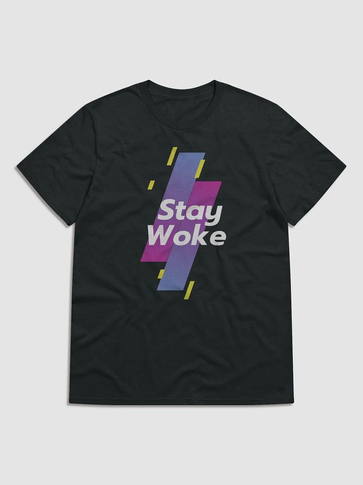 Stay Woke Tees Desinged by Anopa Silver product image (1)