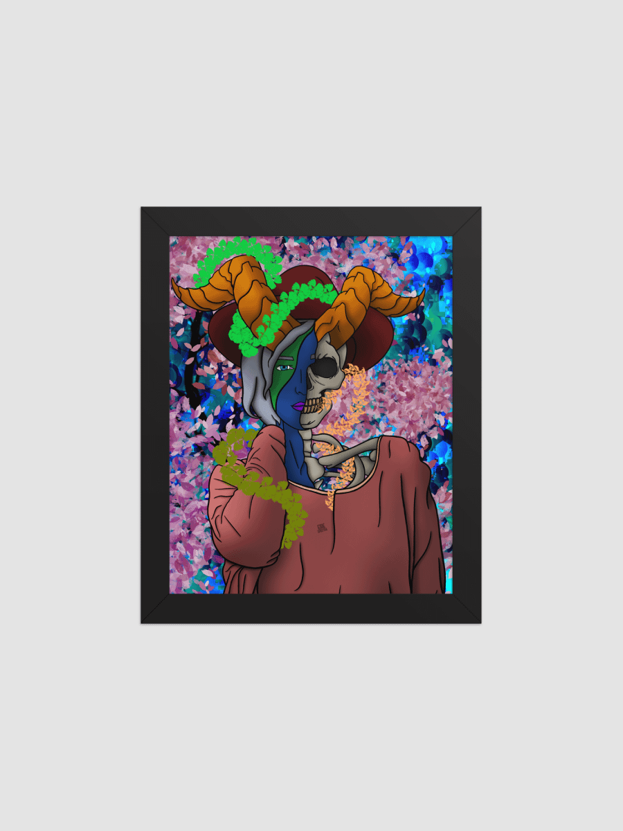 Skeletal beauty Framed Poster product image (1)