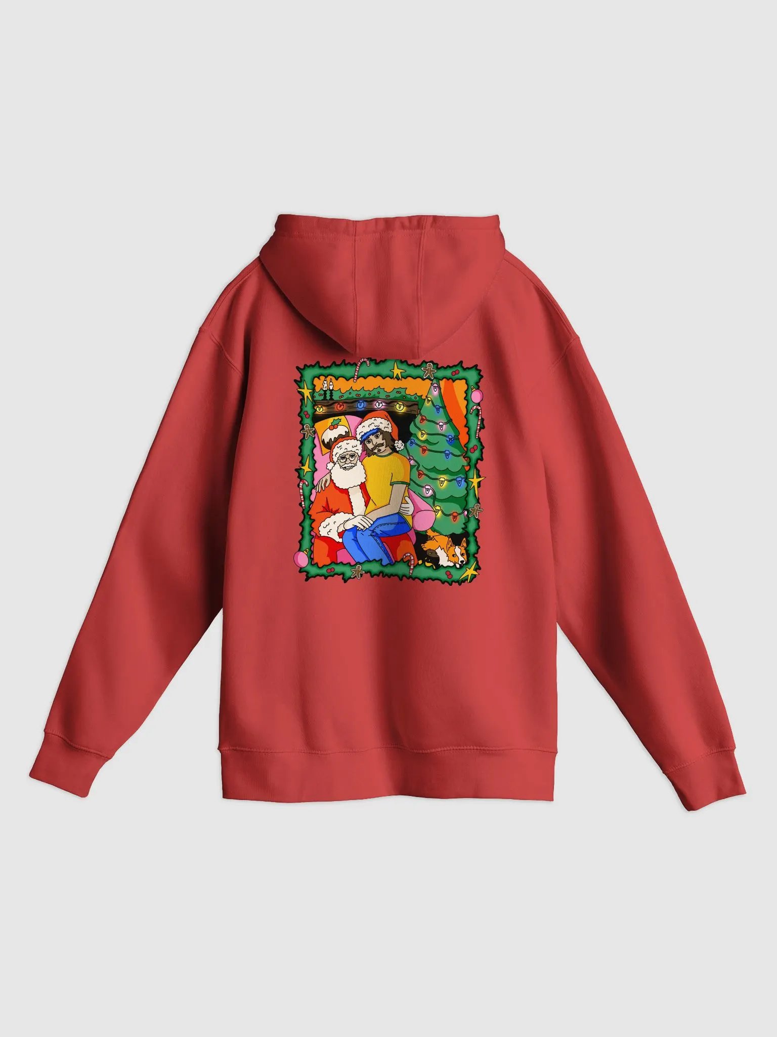 Holiday Hoodie front and back product image (8)