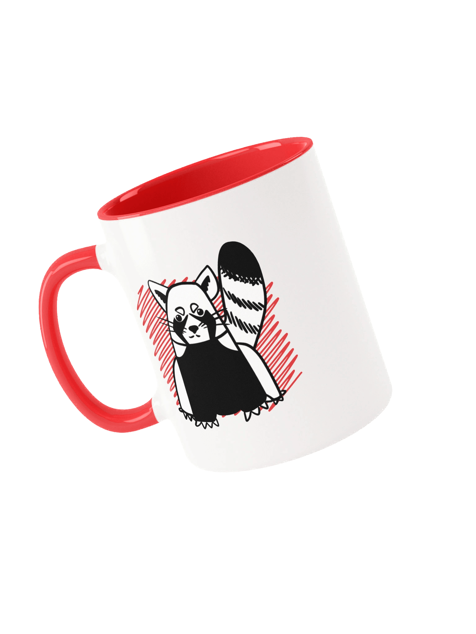 Red Panda Mug (Jingle Jam 2025) product image (1)