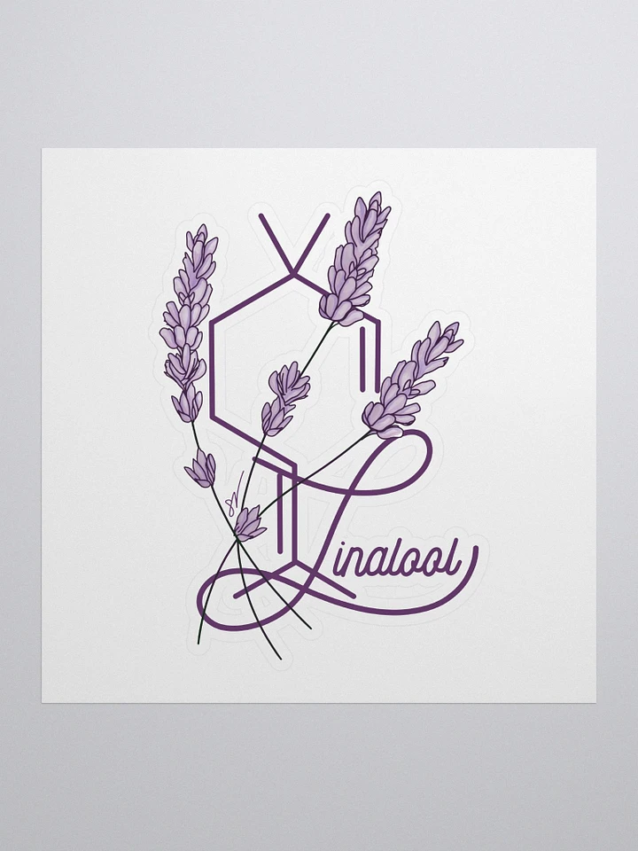 Lavender Linalool Watercolour Sticker product image (1)