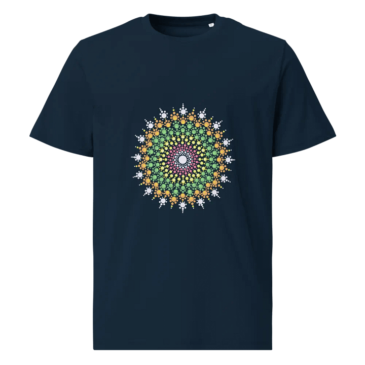 Pastel Dot Mandala Organic T-Shirt product image (1)